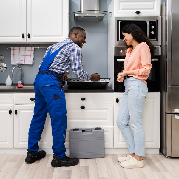 can you provide an estimate for cooktop repair before beginning any work in Alma IL